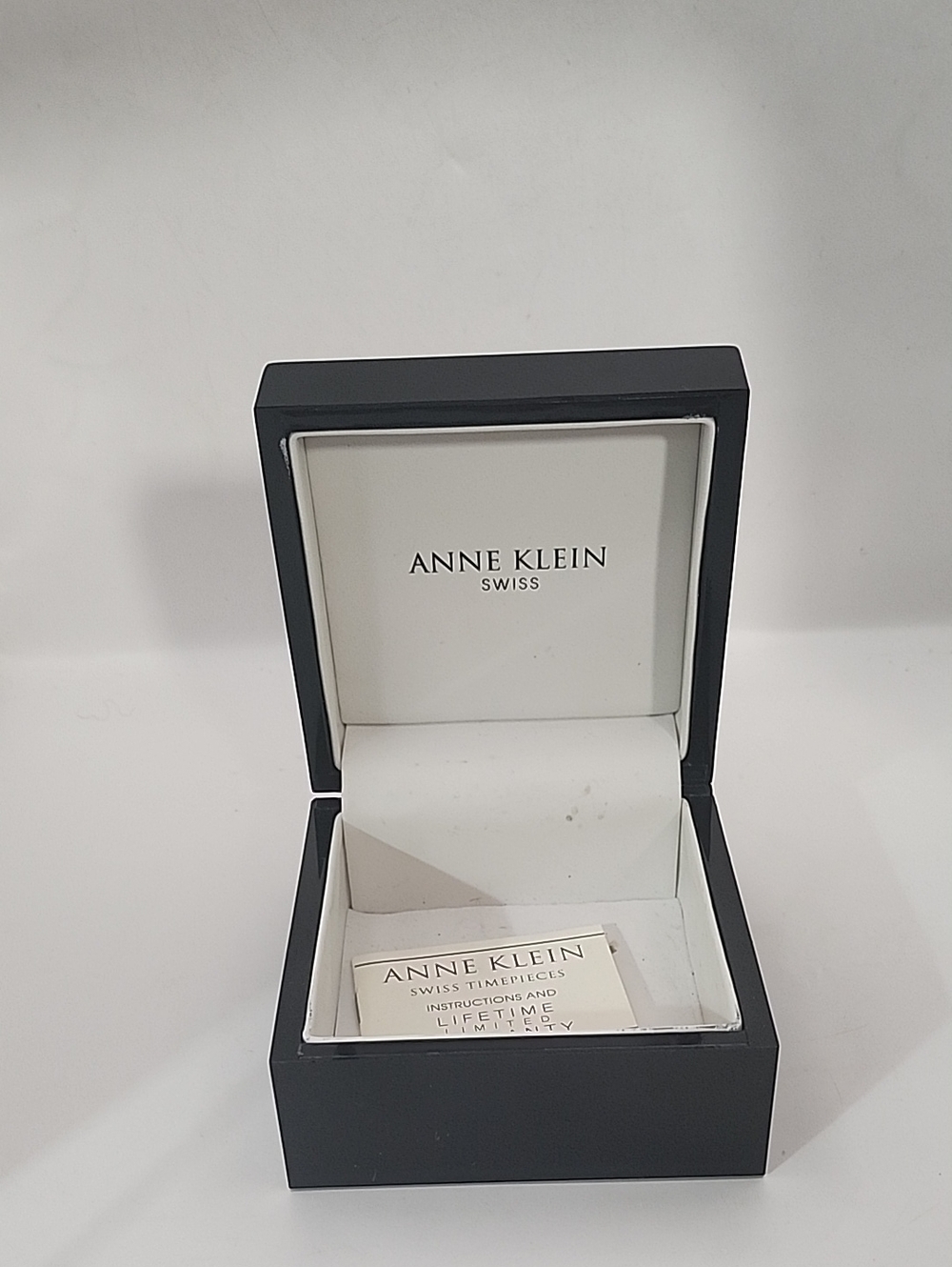 Vintage 1998 Anne Klein EMPTY Timepiece Box